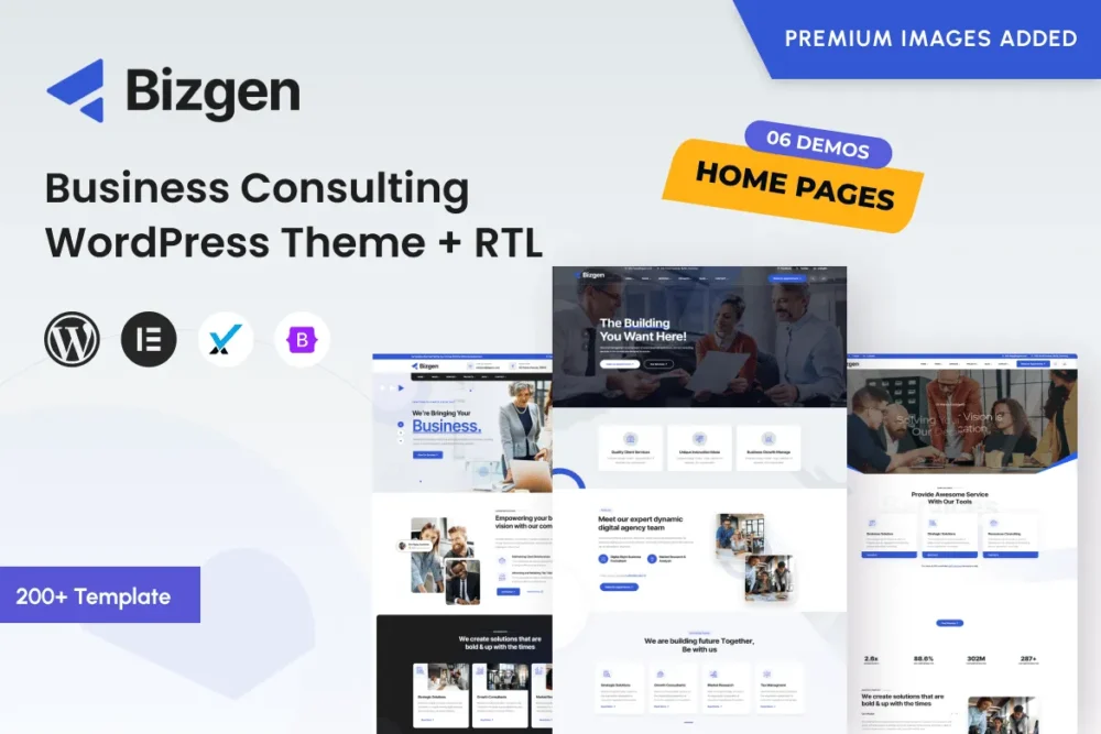Bizgen - Business WordPress Theme + RTL Bizgen - Business WordPress Theme + RTL