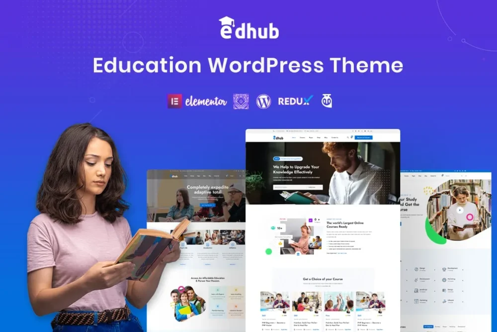 Edhub - Education LMS WordPress Theme Edhub - Education LMS WordPress Theme
