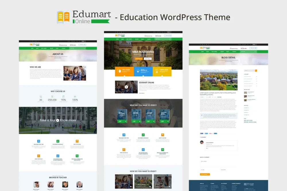 Edumart – Education WordPress Theme Edumart – Education WordPress Theme