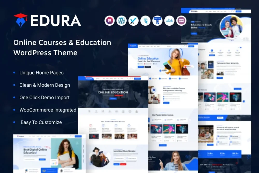 Edura – Online Courses & Education WordPress Theme Edura – Online Courses & Education WordPress Theme