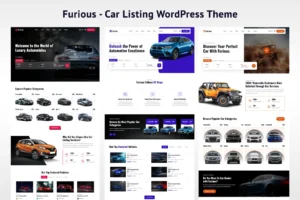 Furious - Car Listing WordPress Theme