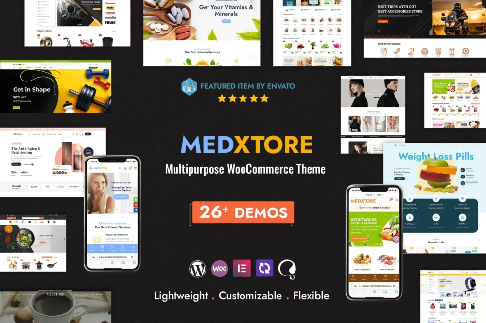 MedXtore - Multipurpose WooCommerce Theme MedXtore - Multipurpose WooCommerce Theme