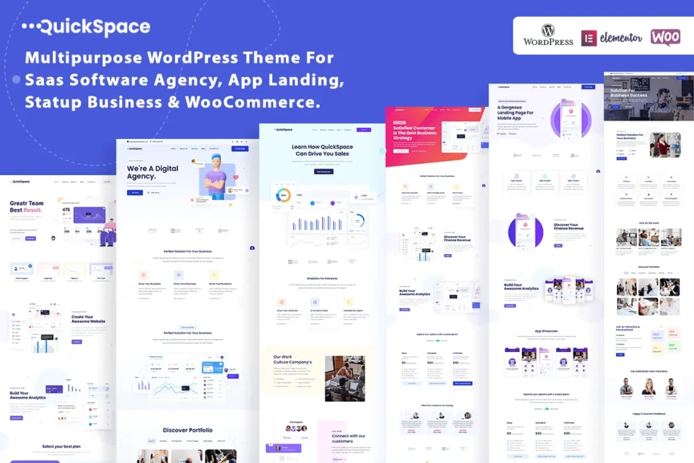 QuickSpace - Multipurpose agency WordPress Theme QuickSpace - Multipurpose agency WordPress Theme