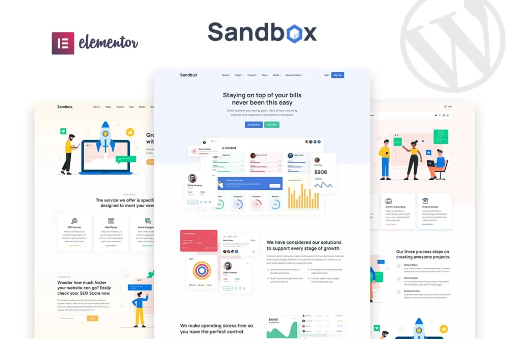 Sandbox - Modern & Multipurpose WordPress Theme