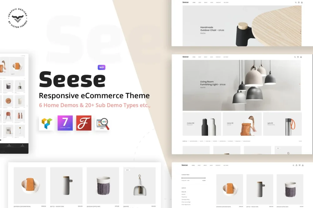 Seese - Responsive eCommerce Theme Seese - Responsive eCommerce Theme