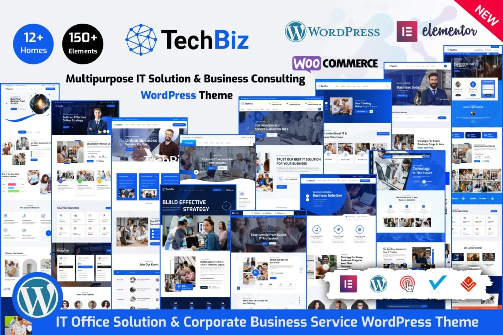 Techbiz - Multipurpose IT Solution Business Theme Techbiz - Multipurpose IT Solution Business Theme