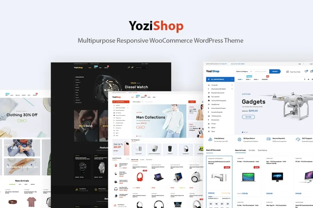 Yozi - Electronics WooCommerce WordPress Theme Yozi - Electronics WooCommerce WordPress Theme