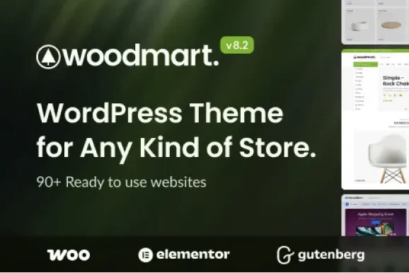 woodmart WoodMart - Multipurpose WooCommerce Theme