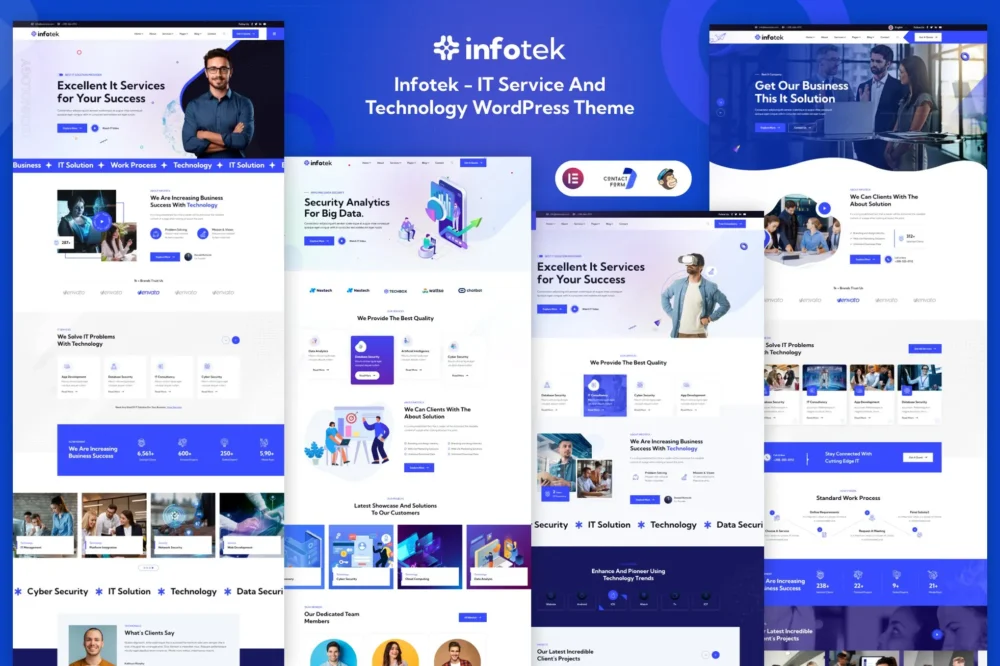 Infotek - IT Service And Technology WordPress Theme Infotek - IT Service And Technology WordPress Theme