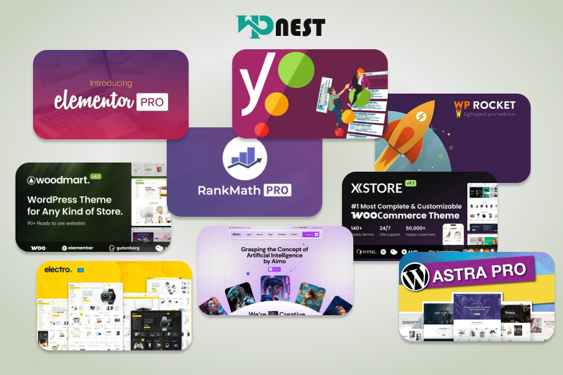 Premium WordPress Themes, WordPress Plugins & Premium WordPress Template kits by WP Nest