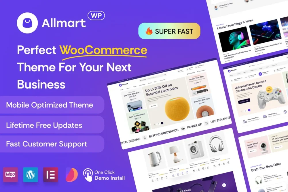 Allmart - Electronics & Gadgets WordPress Theme Allmart - Electronics & Gadgets WordPress Theme