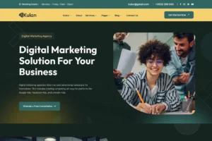 Kulan - Digital Marketing Agency WordPress Theme