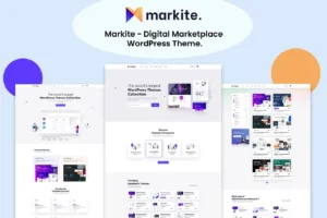 Markite - Digital Marketplace WordPress Theme