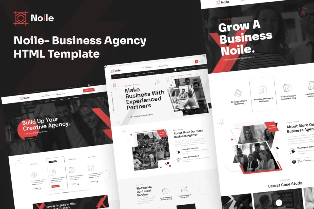 Noile - Business Agency HTML Template Noile - Business Agency HTML Template