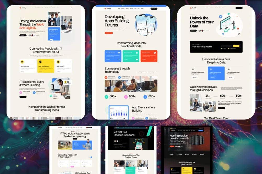 Techify - IT Services & Digital Agency HTML Template Techify - IT Services & Digital Agency HTML Template